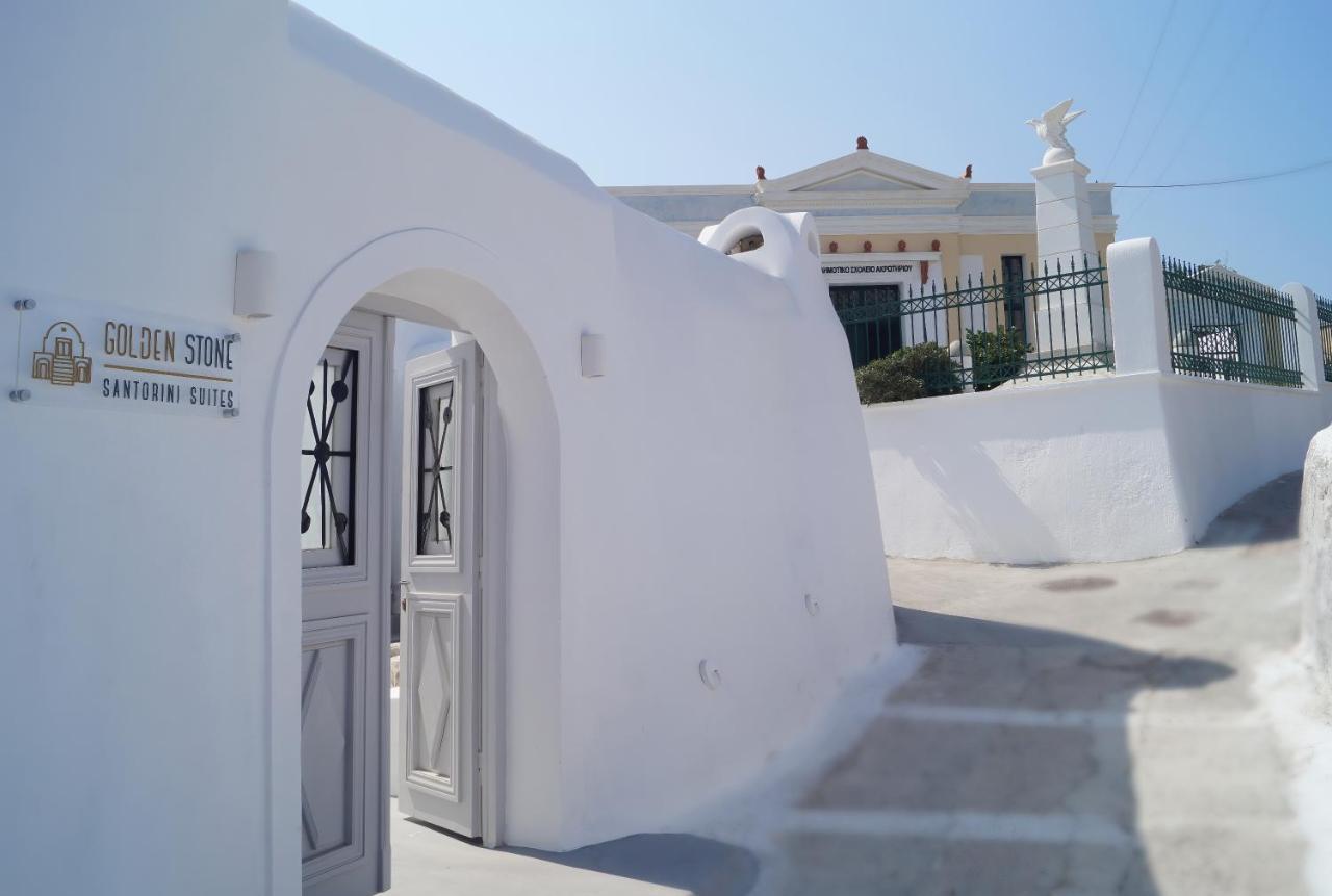 Golden Stone Santorini Suites Akrotírion Buitenkant foto